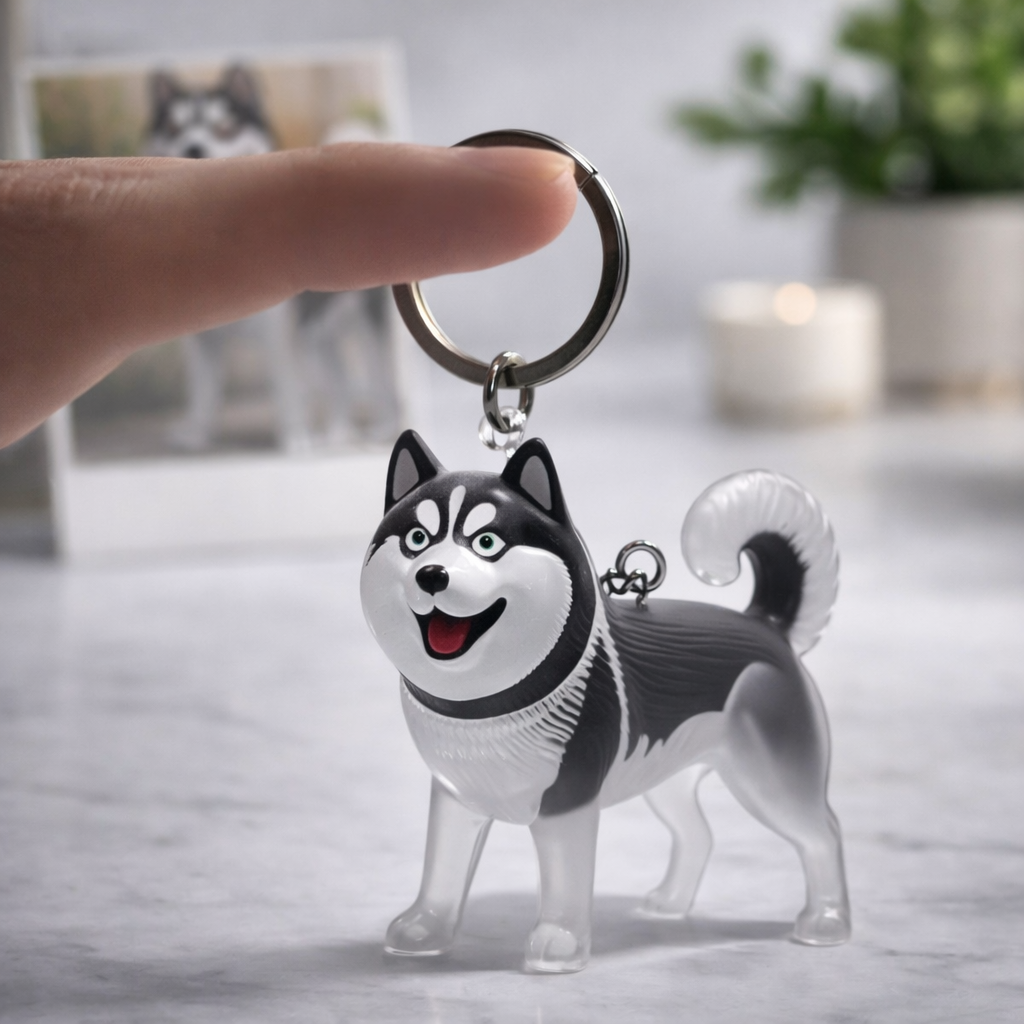 Furever Keychain | Keep his love always with you