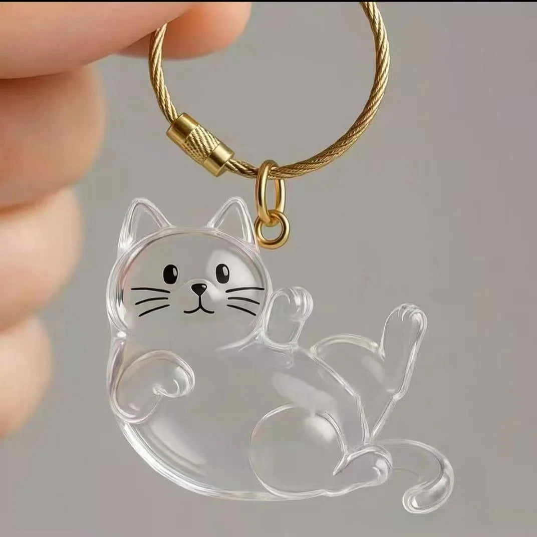 Furever™ Cat Memory Keychain | Keep her love always with you